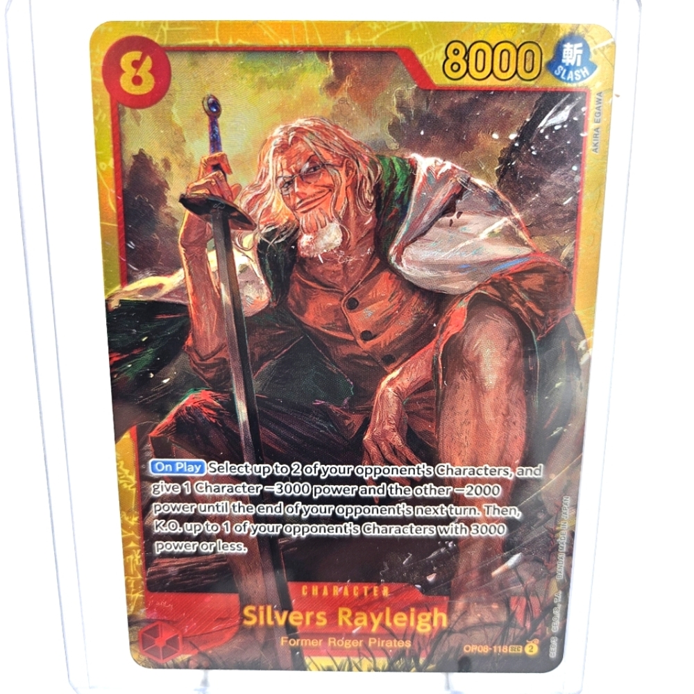Silvers Rayleigh Trading Card One Piece